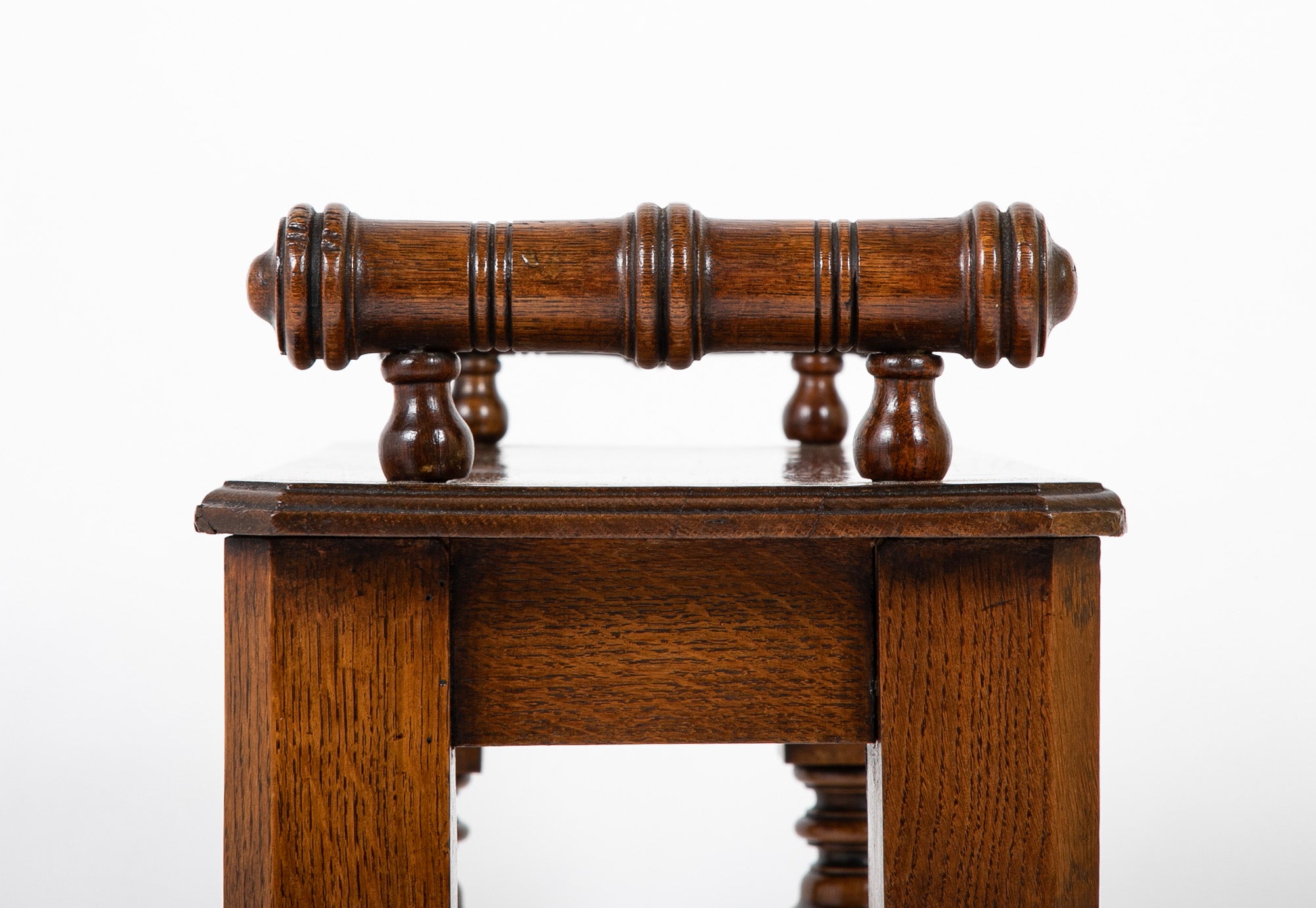 Oak Hall Bench In The Style of George Bullock