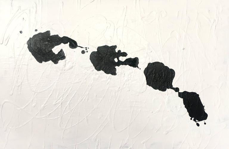 Painting by Morel Orta titled "Islas"