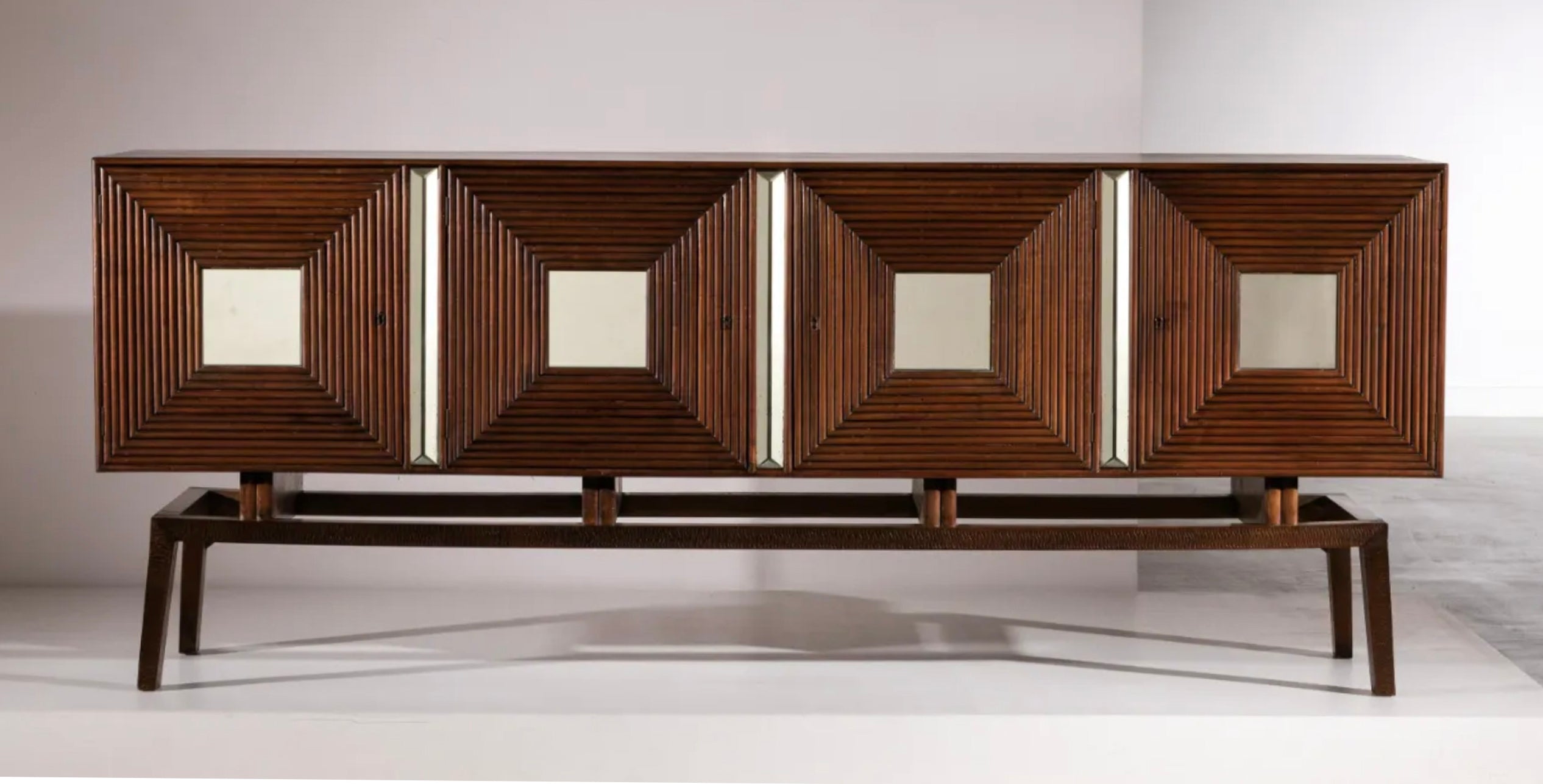 A Walnut Credenza by Giovanni Cavatorta