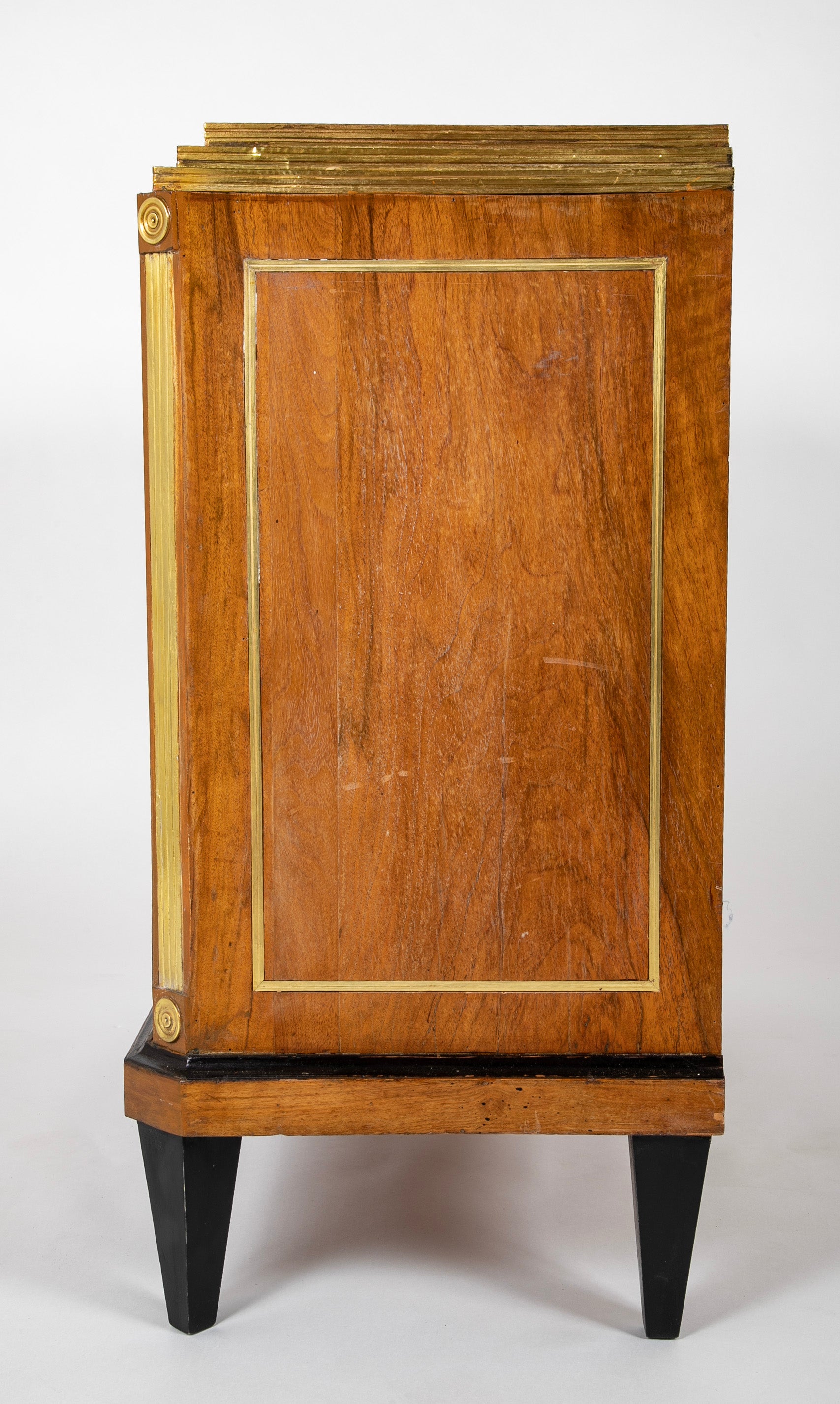 Russian Burl Walnut Commode