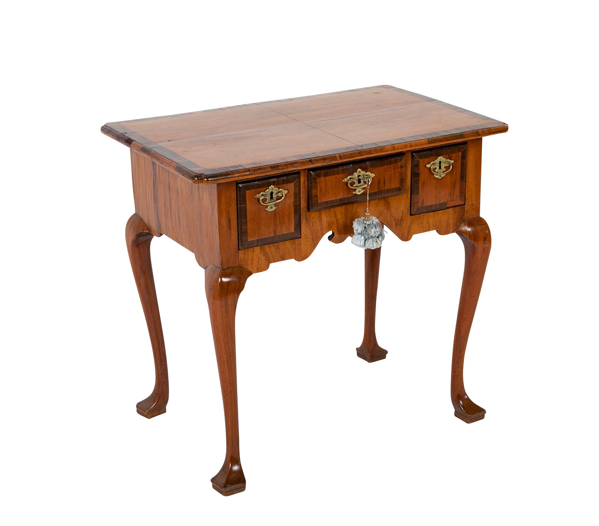 George I Banded English Lowboy