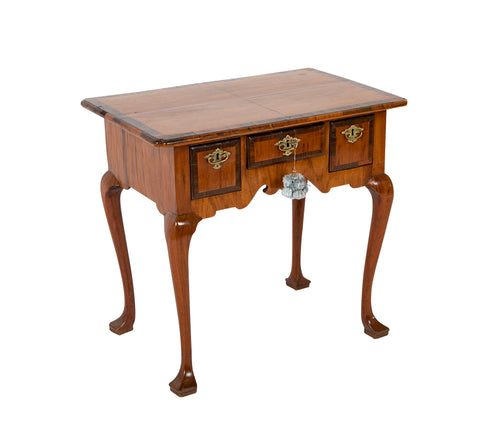 George I Banded English Lowboy