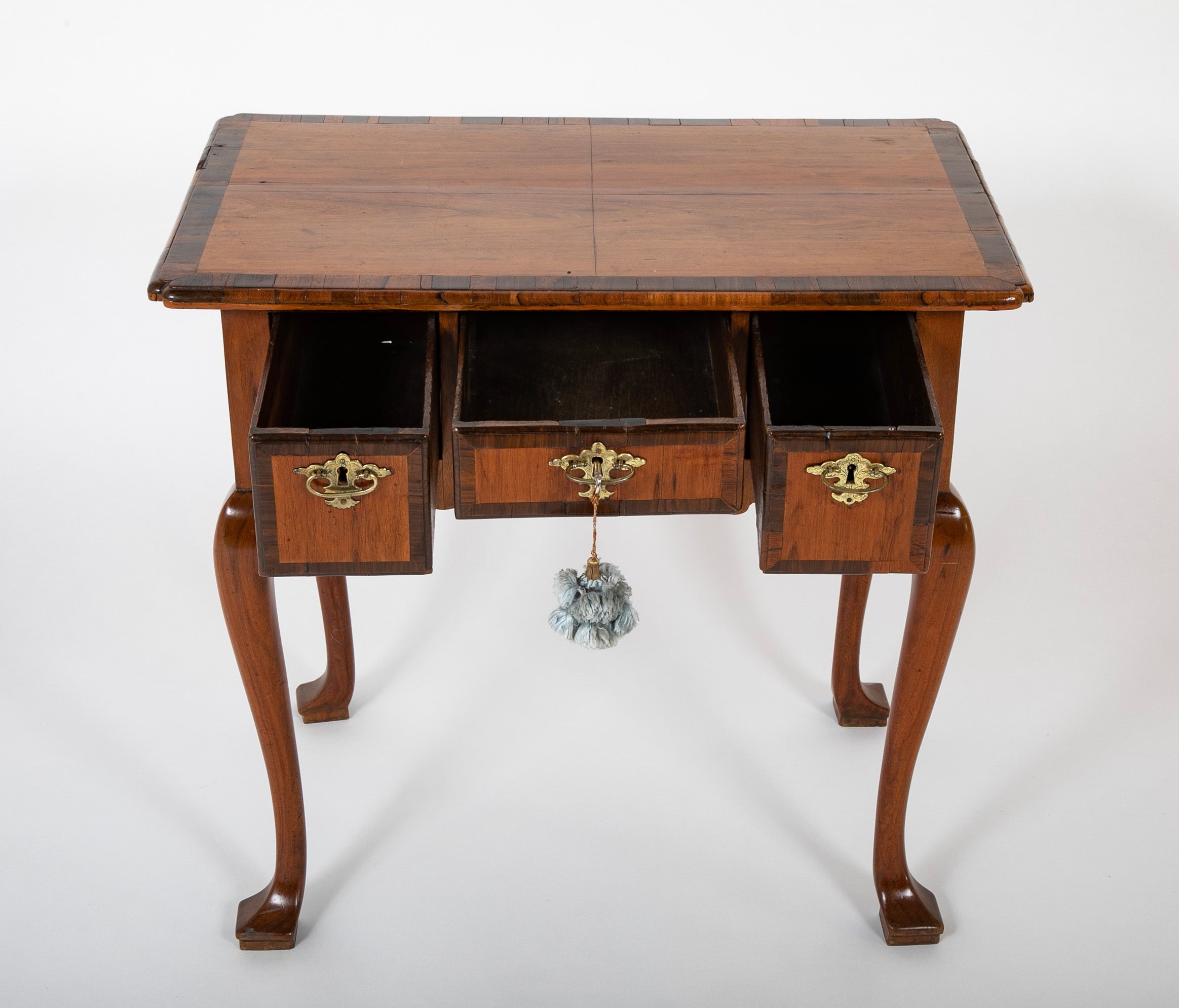 George I Banded English Lowboy