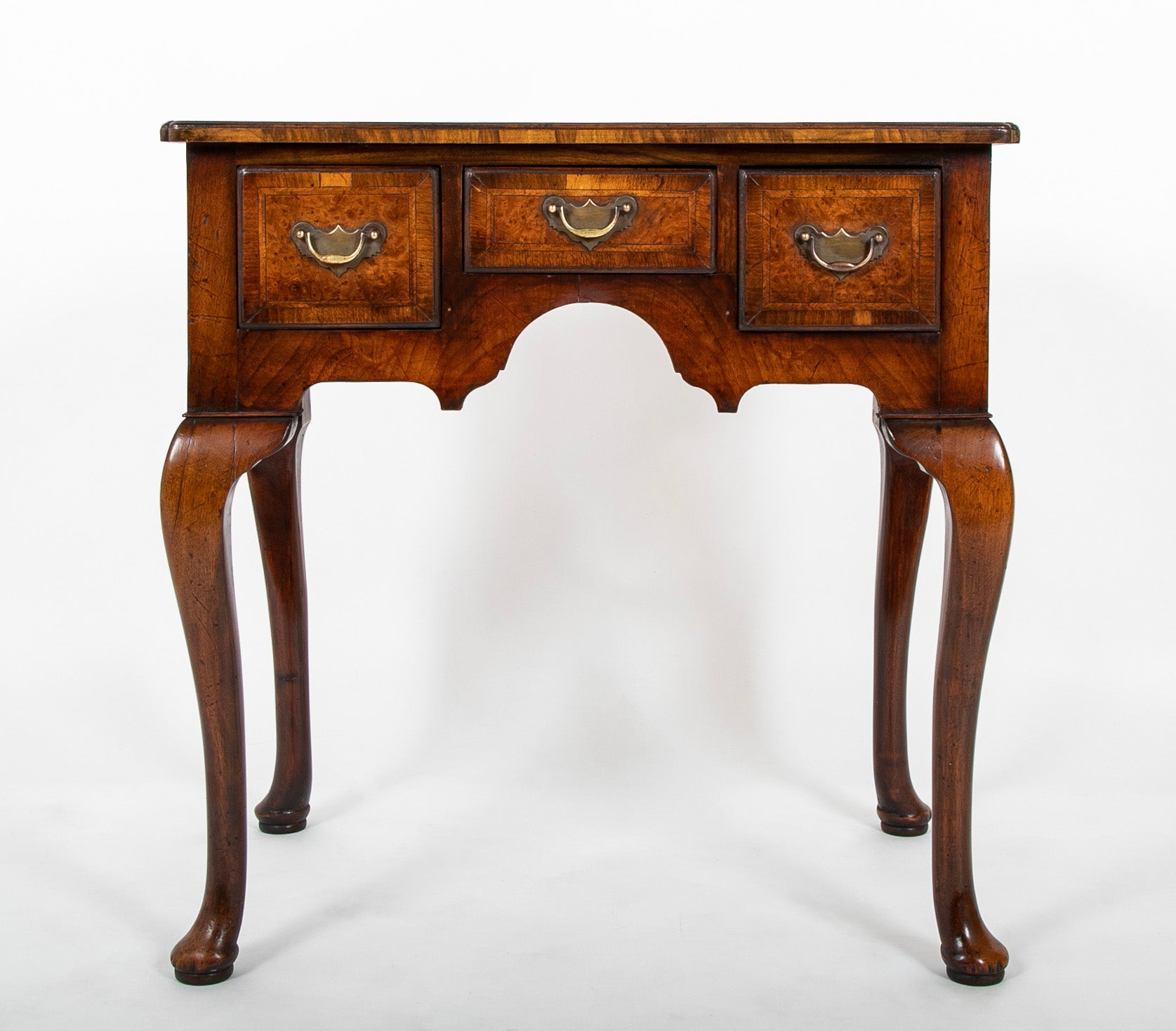 Pair of George I (Queen Anne) Lowboys/ Dressing Tables