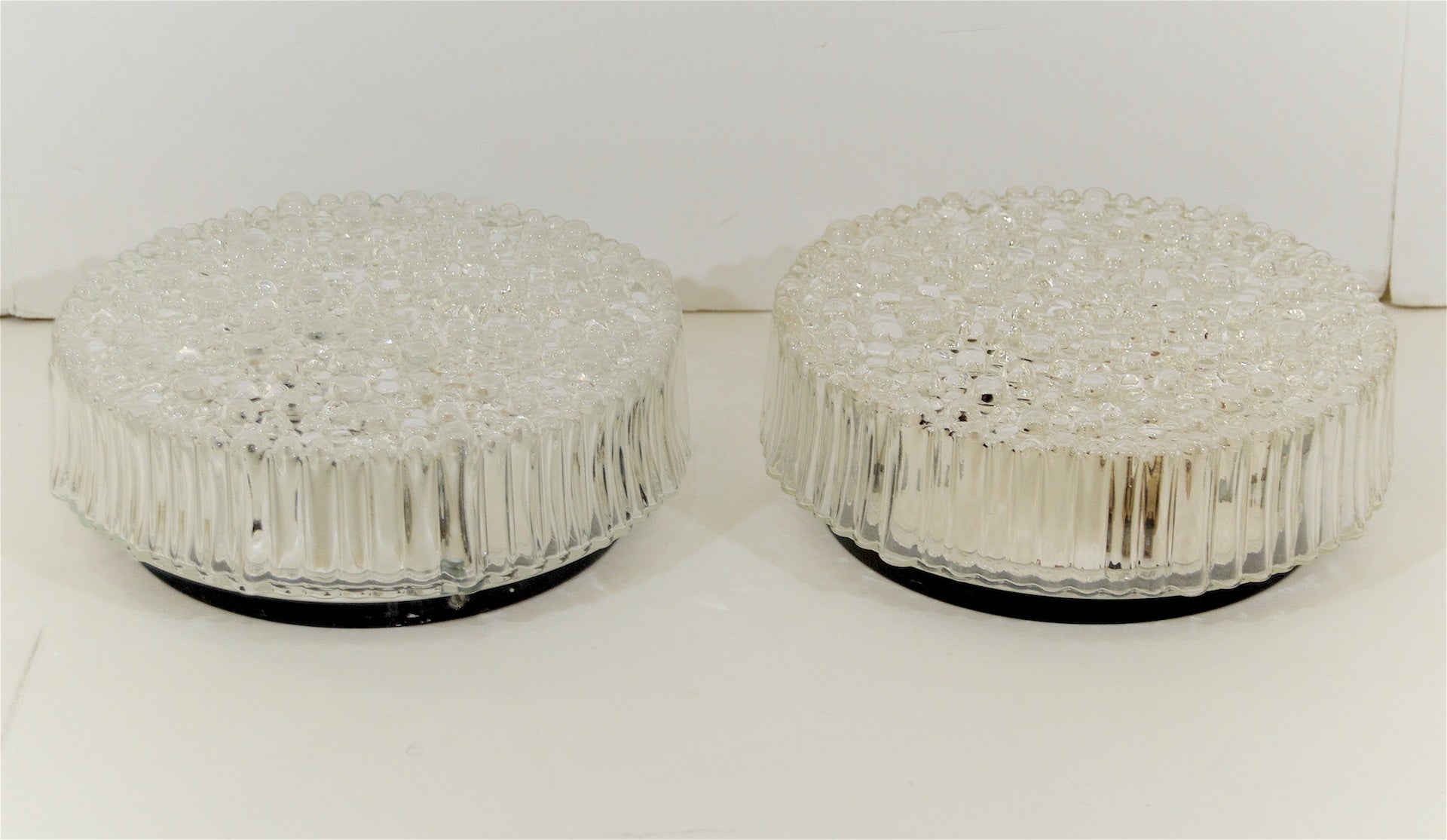 Bubble Textured Flushmount by Hustadt Leuchten