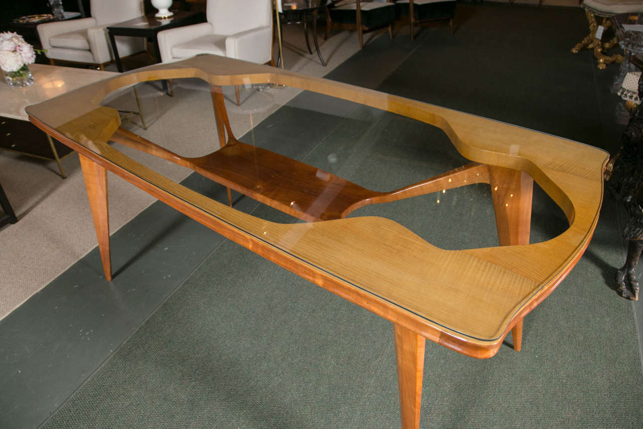 Italian Modernist Table in the Manner of Carlo di Carli