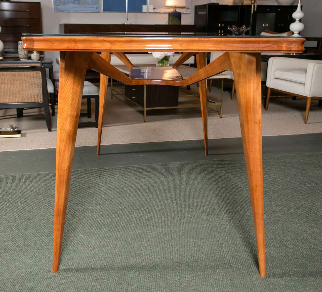 Italian Modernist Table in the Manner of Carlo di Carli