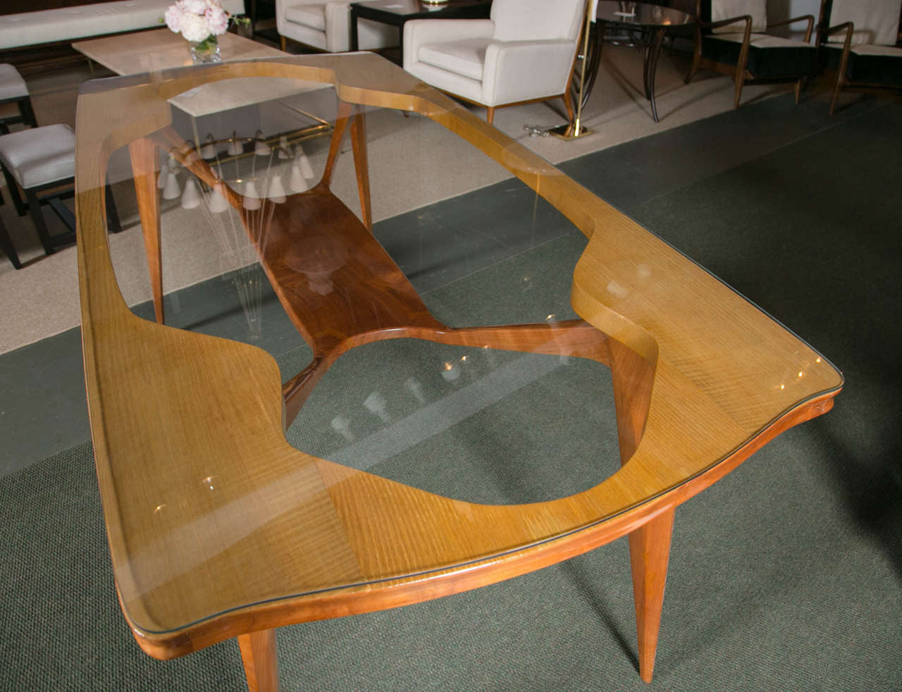 Italian Modernist Table in the Manner of Carlo di Carli