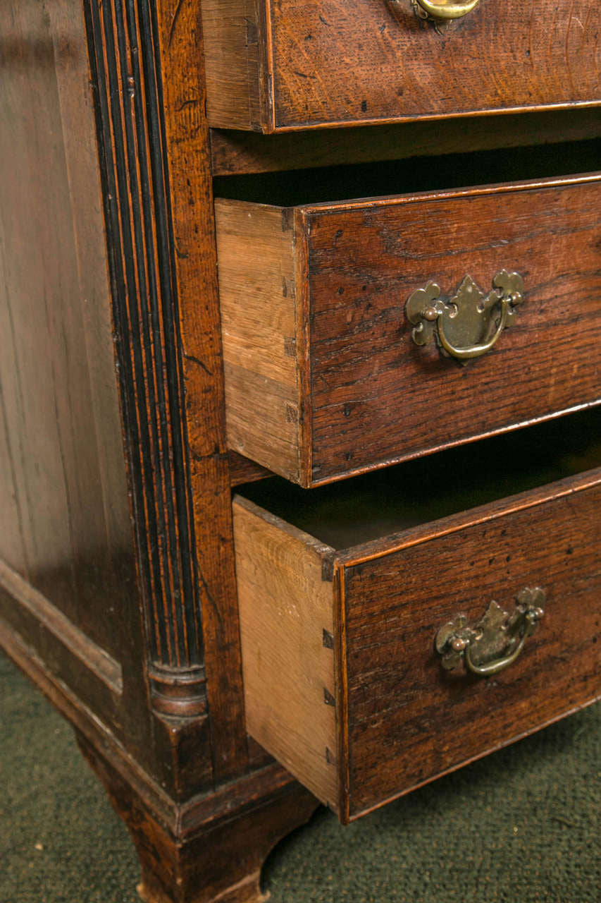 English Oak George II Dresser Base