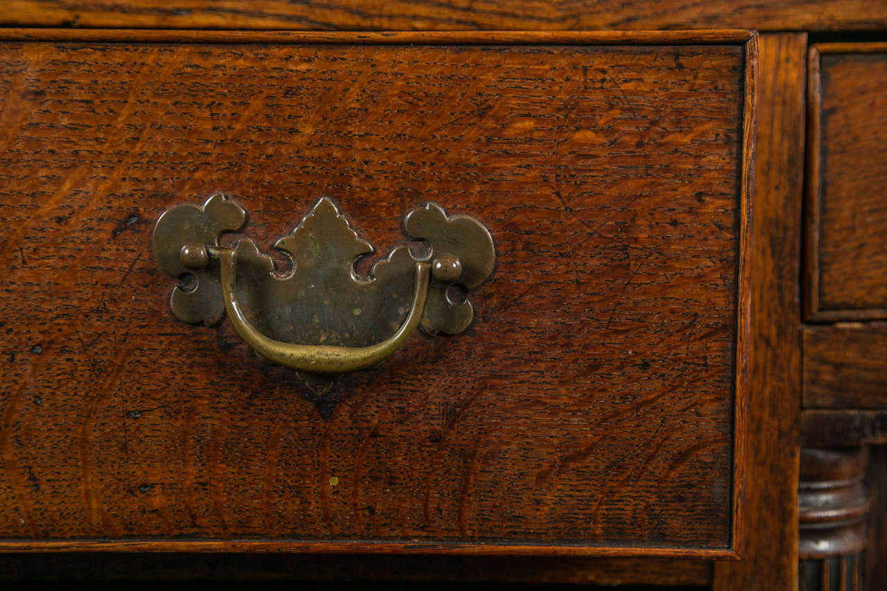 English Oak George II Dresser Base