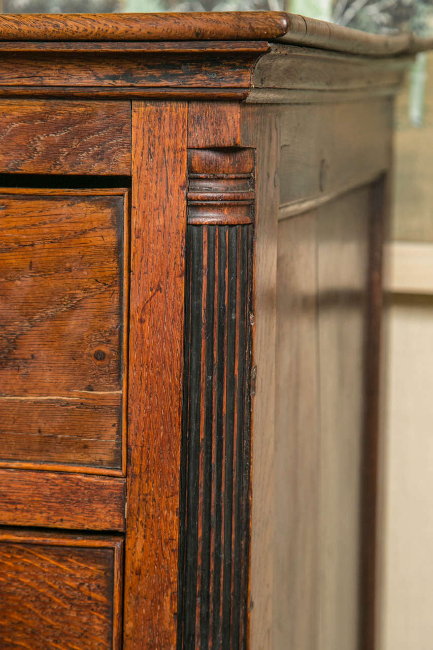 English Oak George II Dresser Base