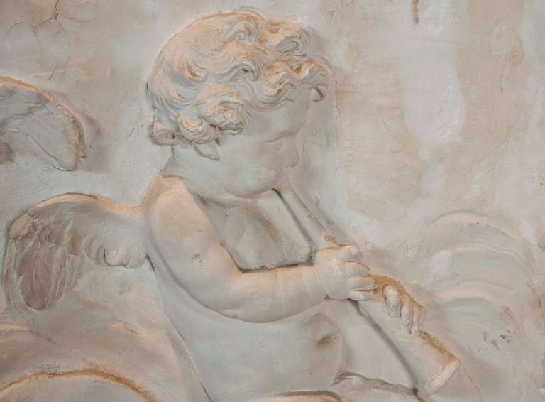 19th Century Plaster Frieze