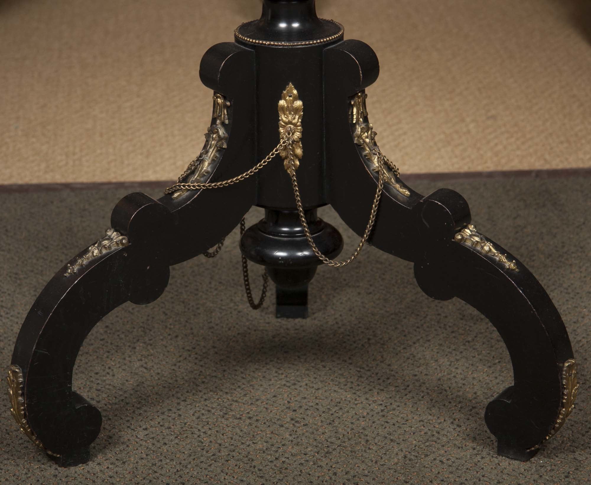 Boulle Style Tripod Table