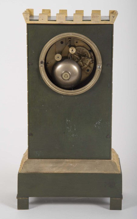 A French Gilt Bronze Mantle Clock