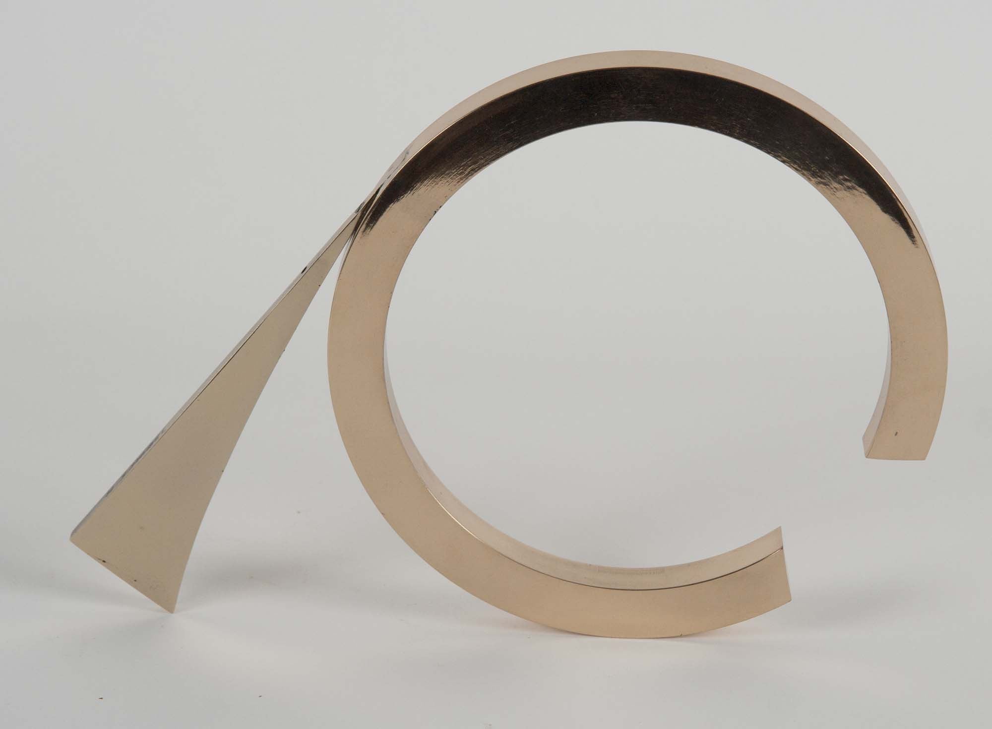 Bronze Abstract Sculpture by Hanna Stiebel