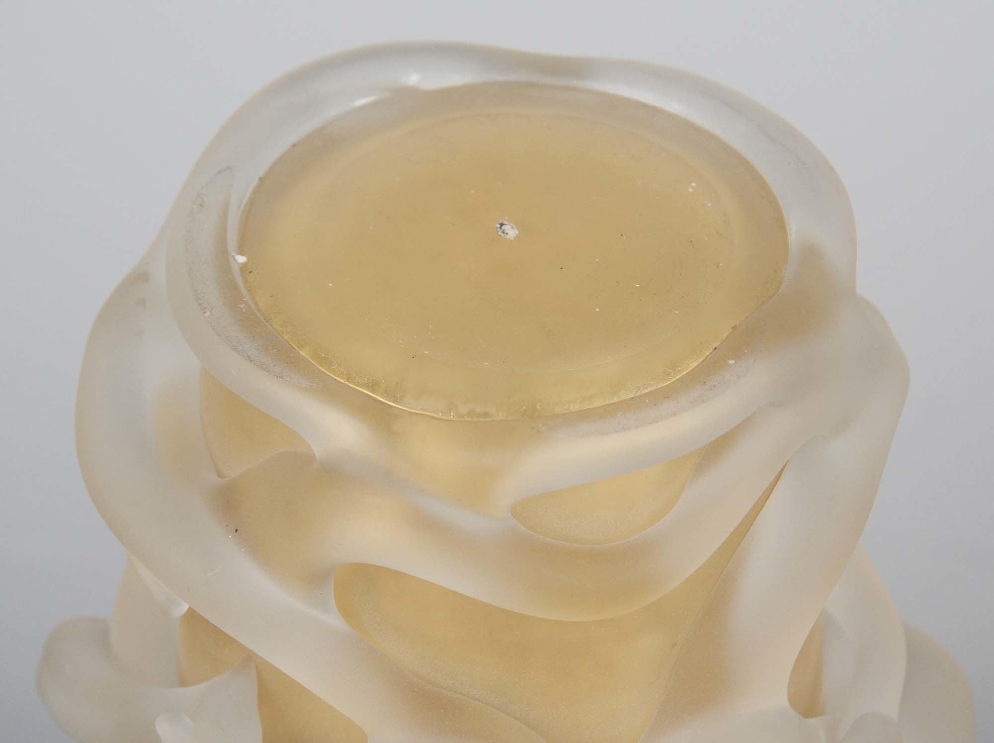 Gilt Glass Vase by Molly Stone (b.1950)