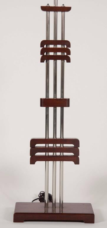 Pair of Art Deco Floor Lamps in the Manner of Donald Deskey
