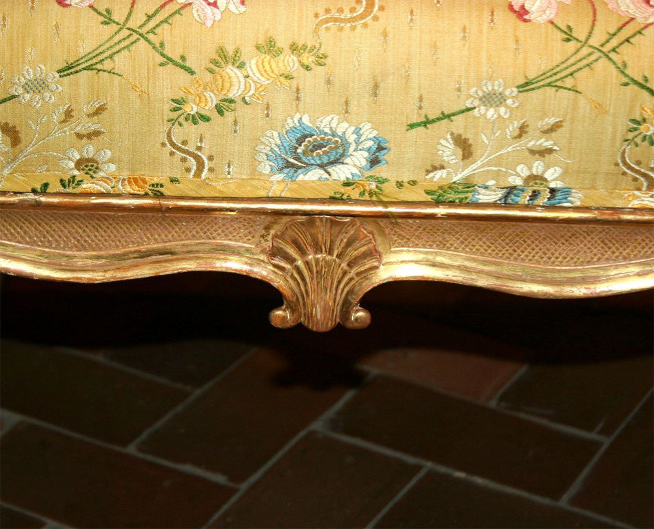 Hepplewhite Giltwood Stool