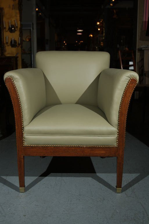 Pair of Vienna Secessionist Influenced Chairs