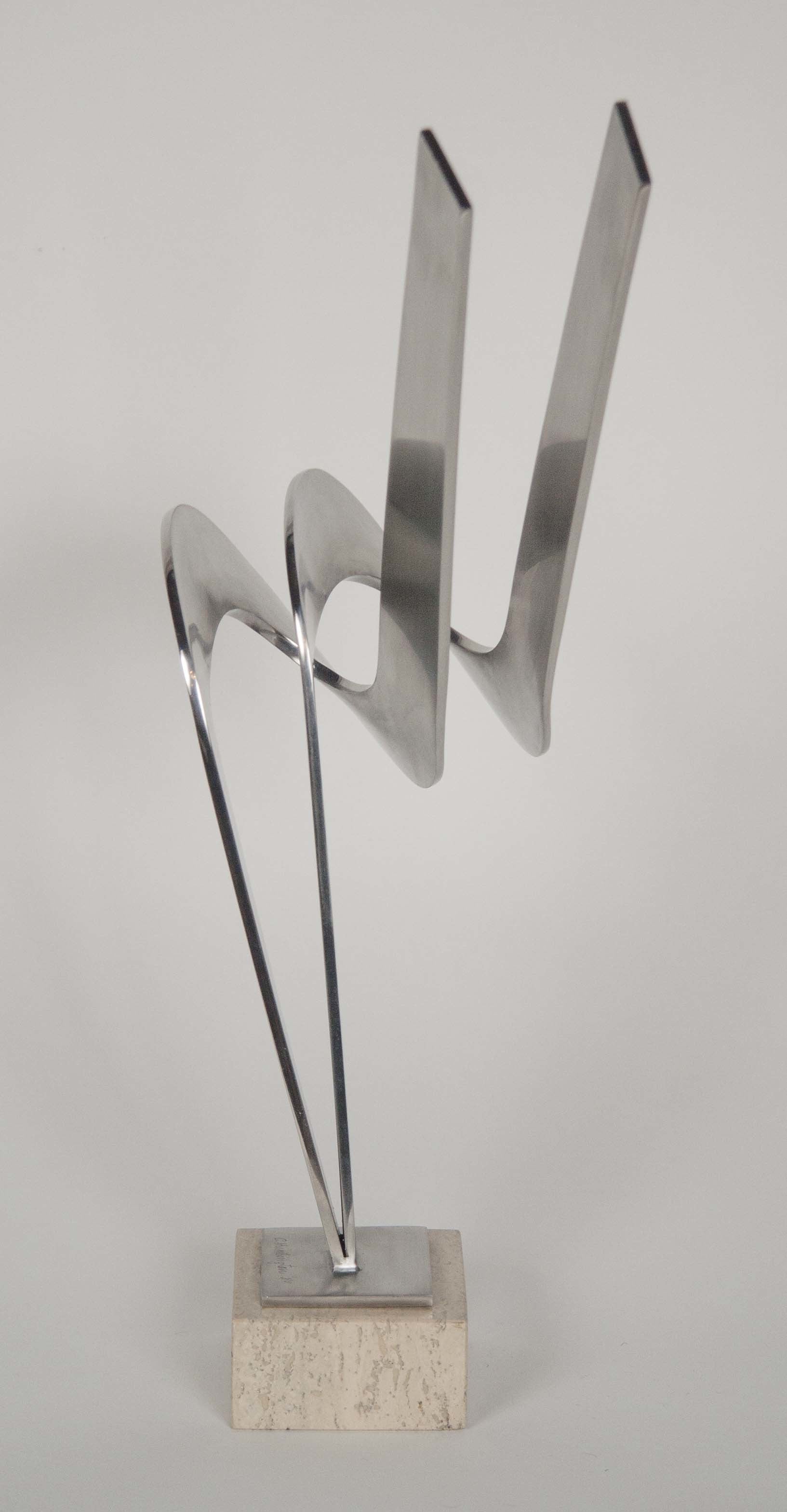 Steel Sculpture by Charles Huntington