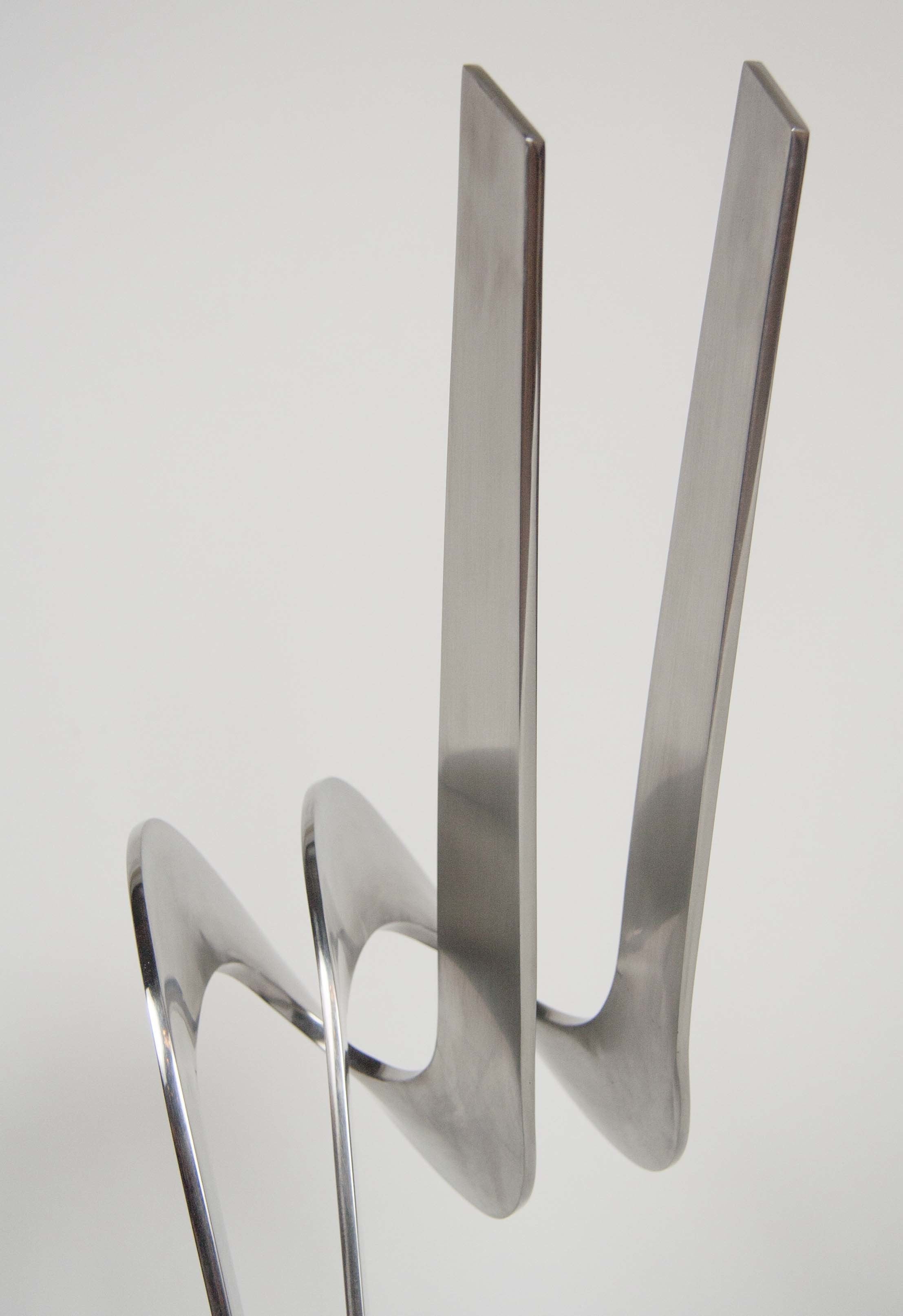 Steel Sculpture by Charles Huntington