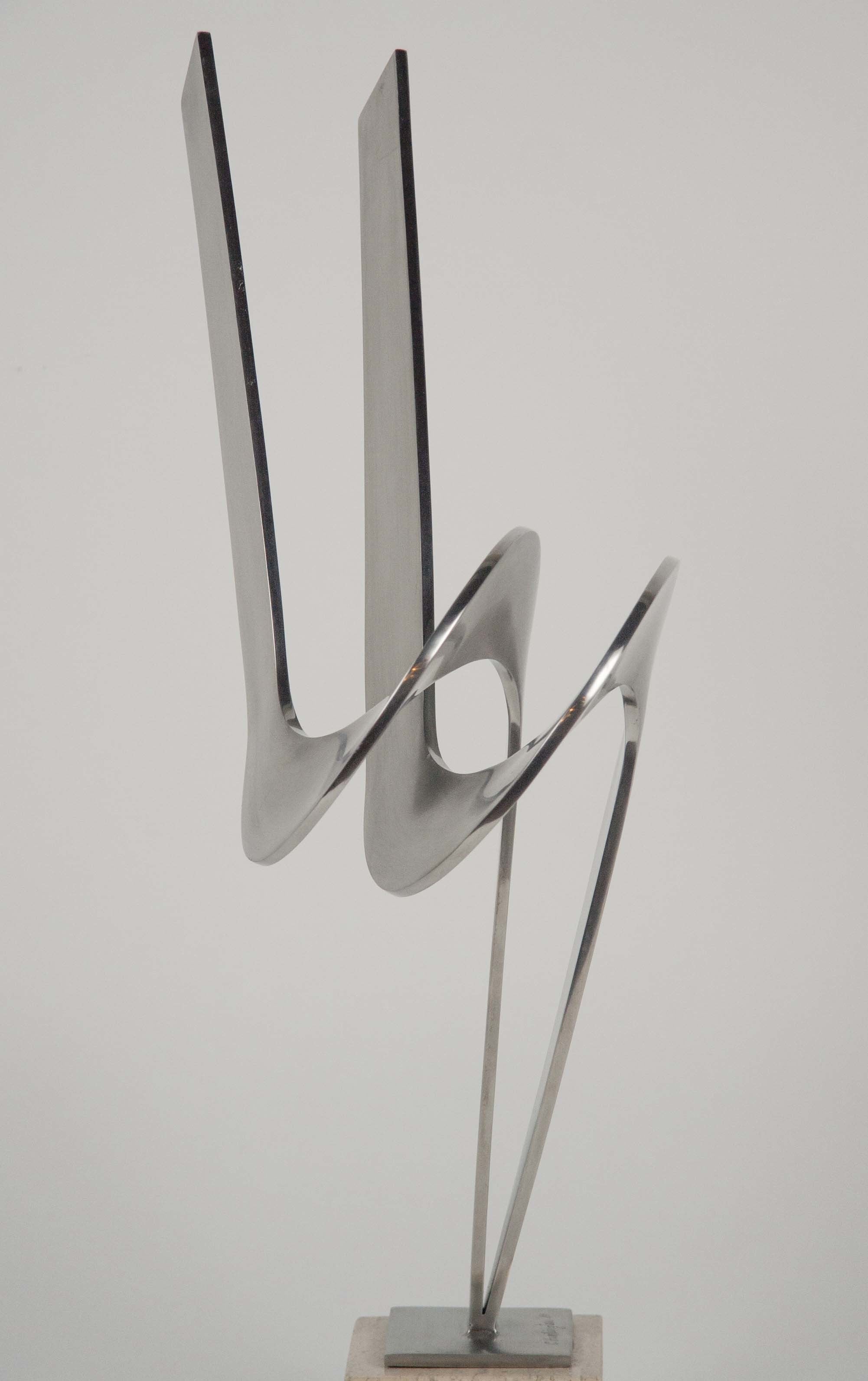 Steel Sculpture by Charles Huntington
