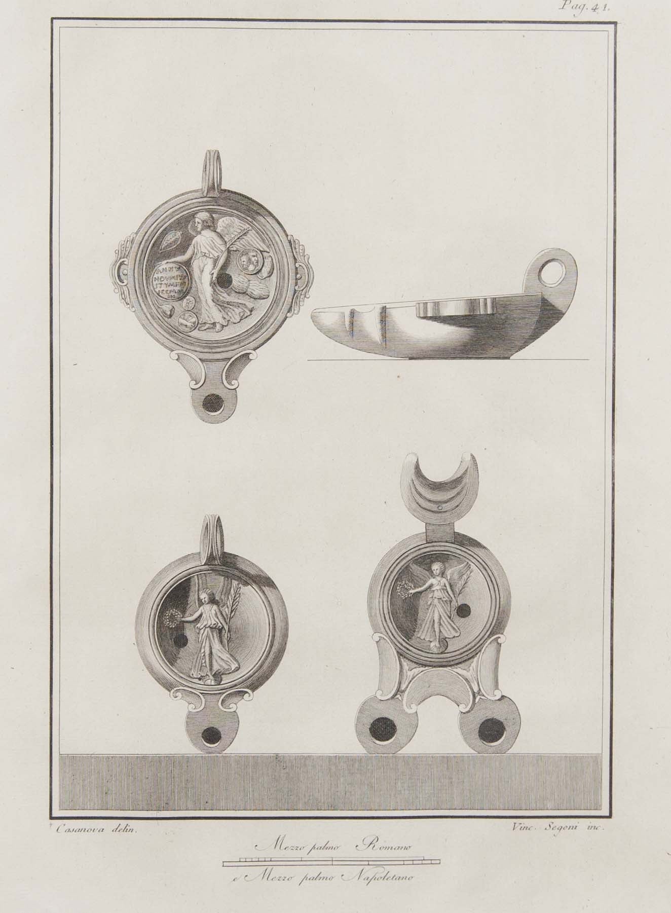 18th Century Italian Etchings of Antiquities