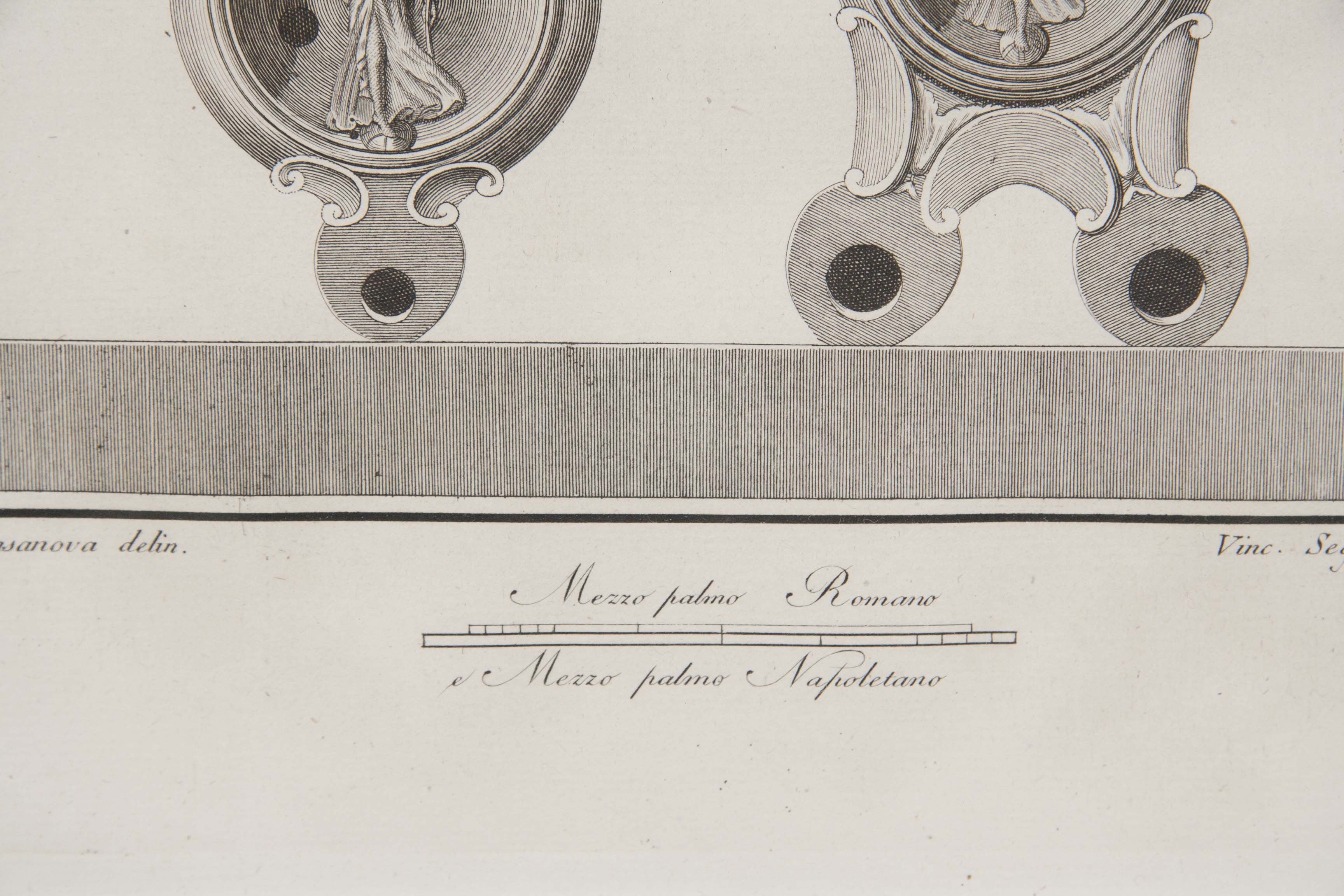 18th Century Italian Etchings of Antiquities