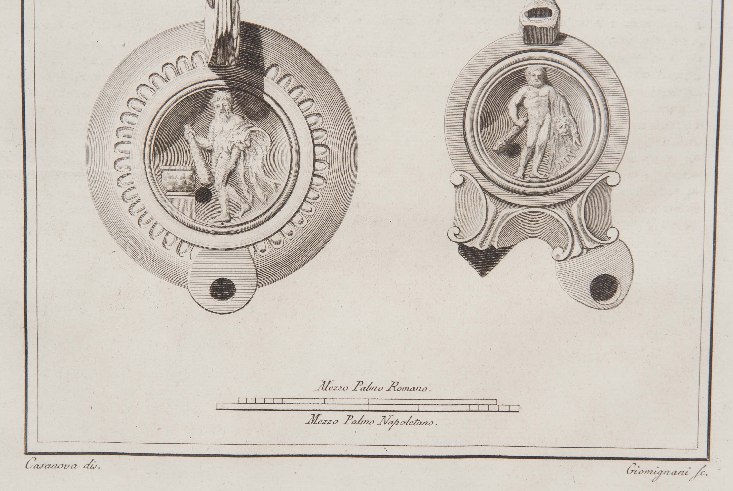18th Century Italian Etchings of Antiquities