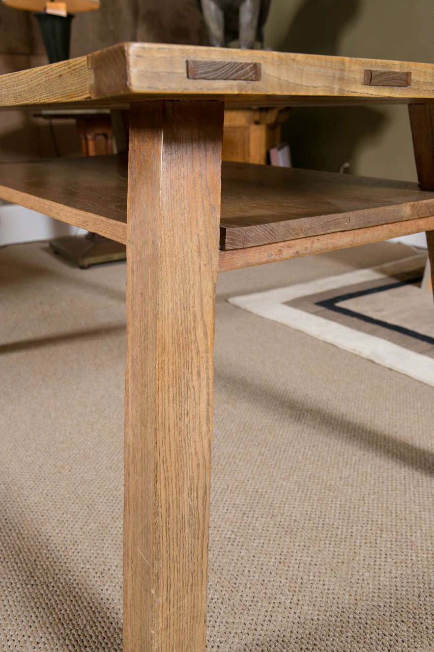 Elm Table by Stanley Webb Davies