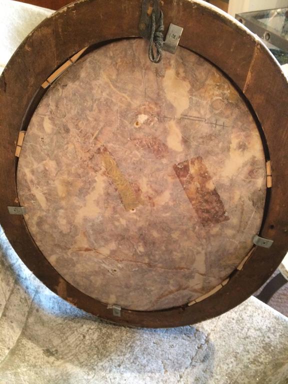 Roman Marble Relief Portrait of Seneca