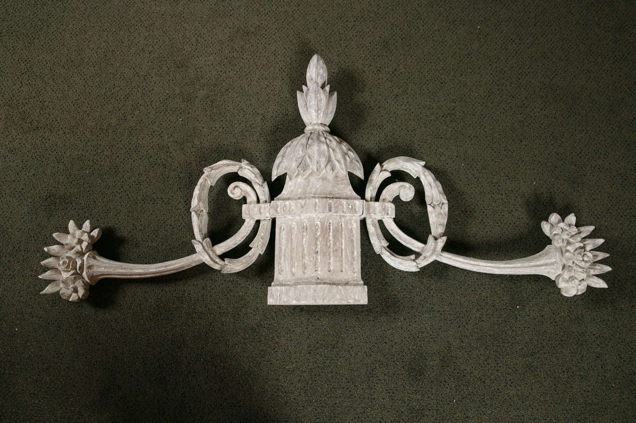 A Pair of Italian Wall Appliques