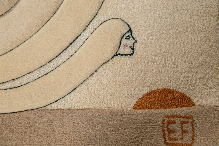 Burt Groedel Designed Tapestry or Rug for Edward Fields