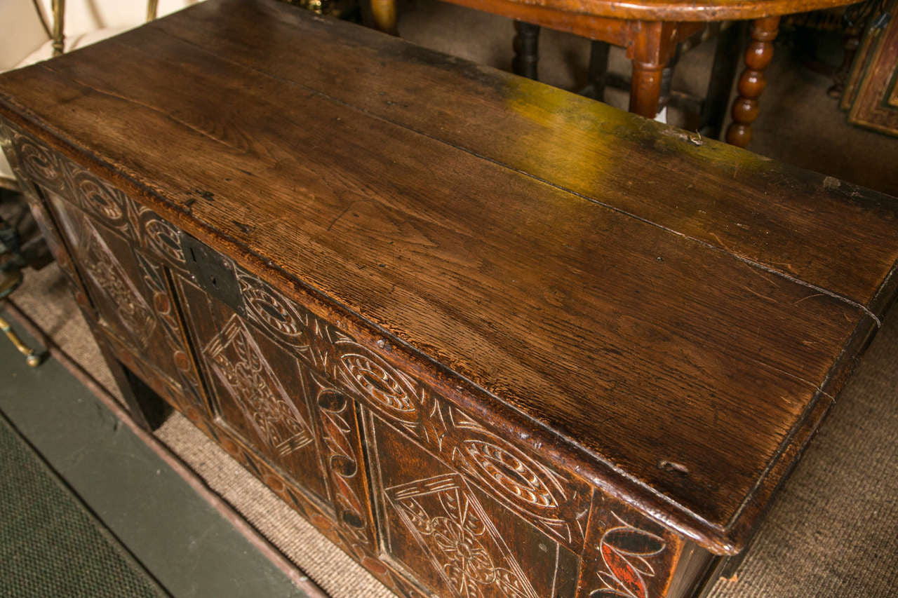 17th Century Oak Coffer