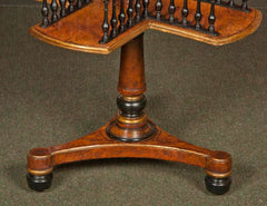 Walnut Book Table