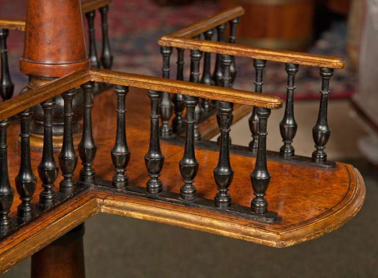 Walnut Book Table