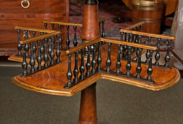 Walnut Book Table