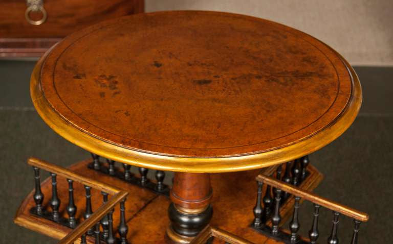 Walnut Book Table