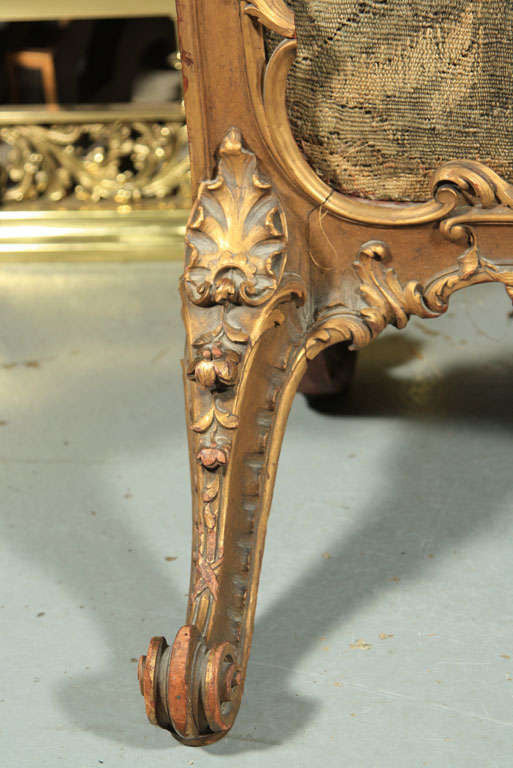 French Rococo Style Fire Screen