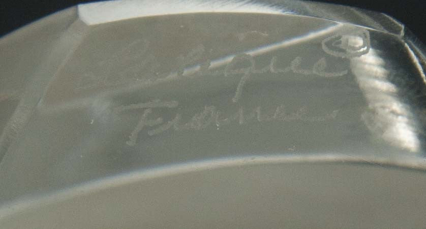 Pair of Lalique Frosted Crystal "Narcisse" Vases