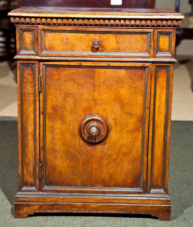 English Burlwood Cabinets
