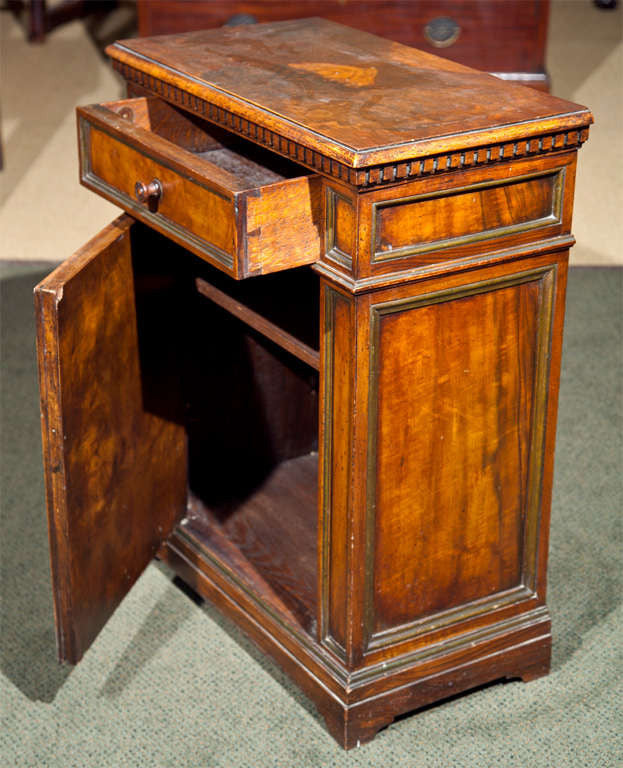 English Burlwood Cabinets