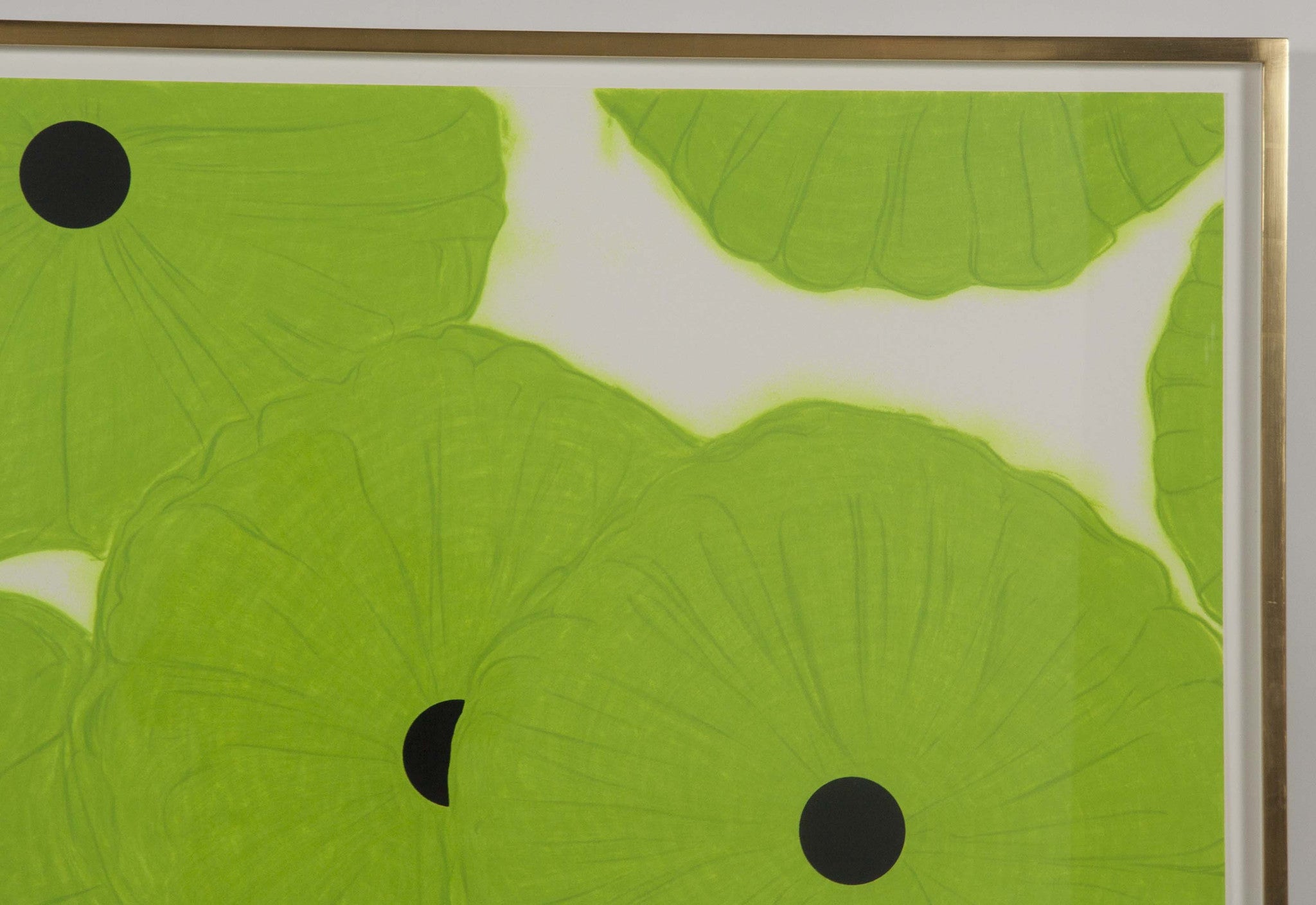 "Ten Greens" Silkscreen by Donald Sultan