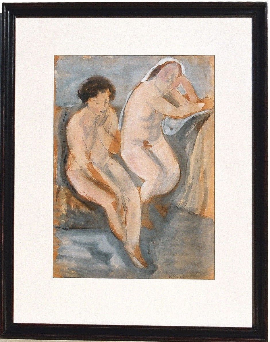Georges KARS (1882-1945) Femmes Assises (Seated Women) - 1925