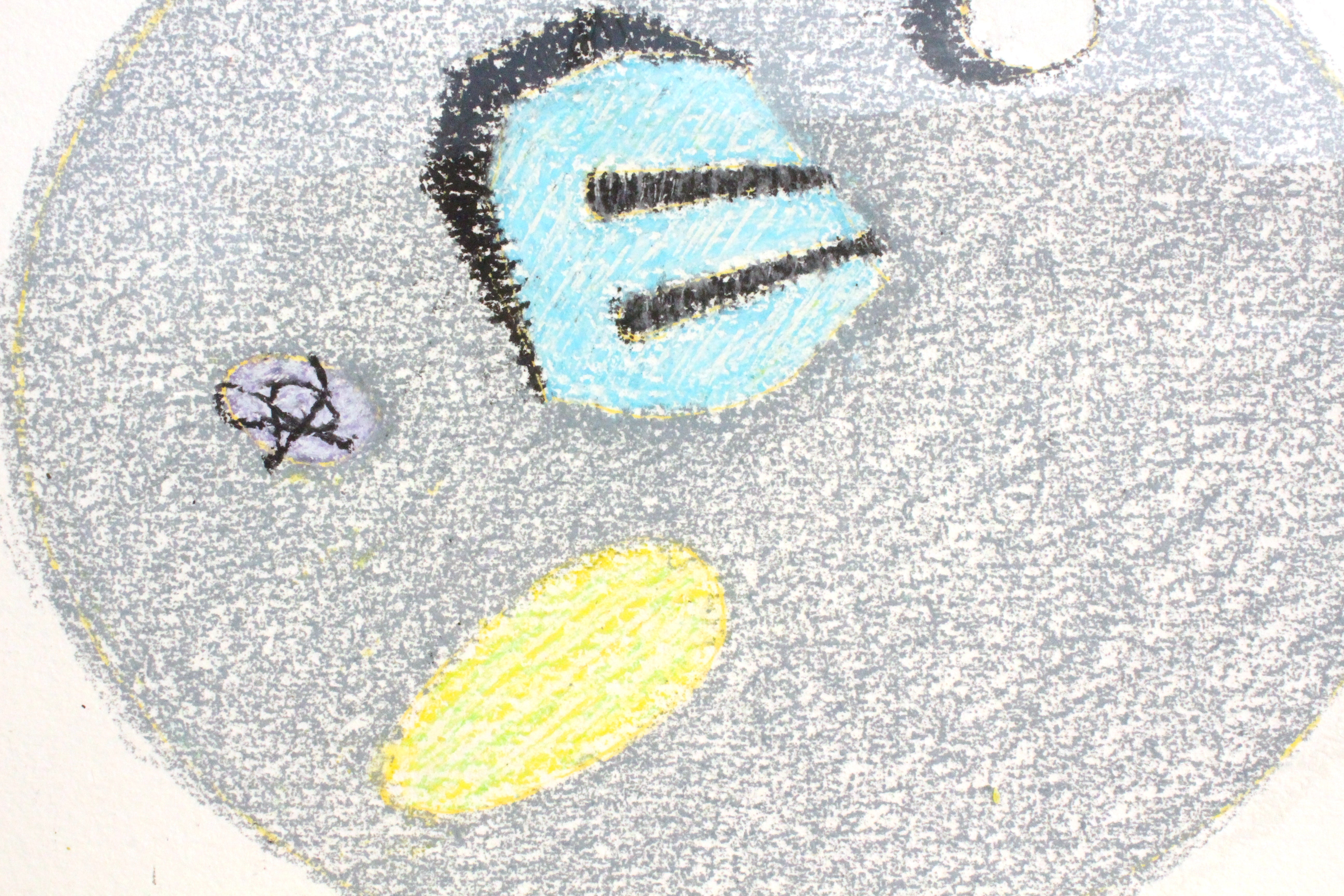 “From the Symbols Series” by Jean Legros (French, 1917-1981) Circa 1957