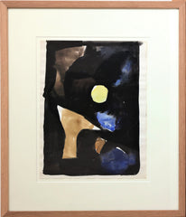 “Abstract Cubist Work on paper” by Jacques Nestle  (French, 1907 – 1991)  Circa 1950