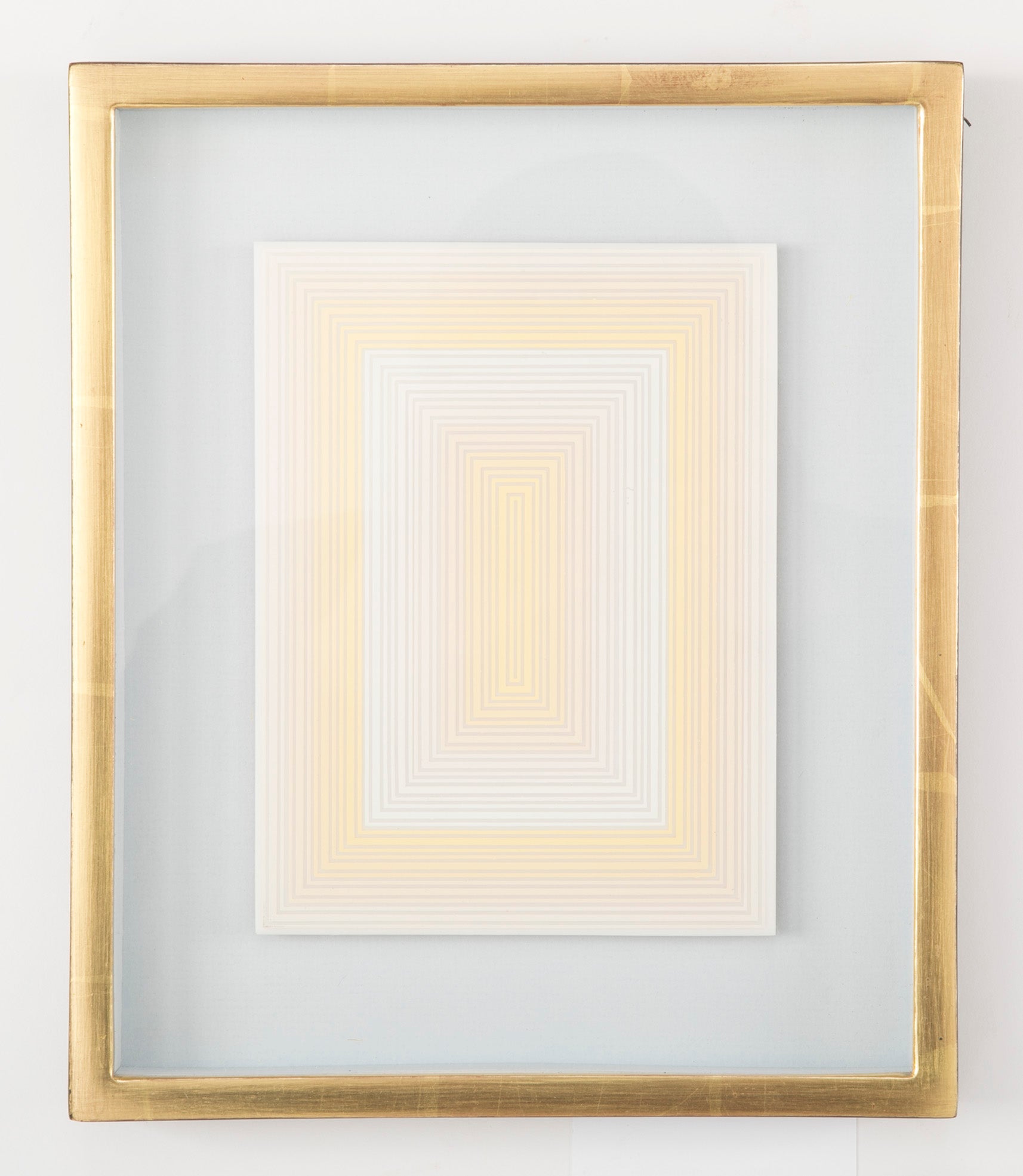 Richard Anuszkiewicz Painting on Perspex