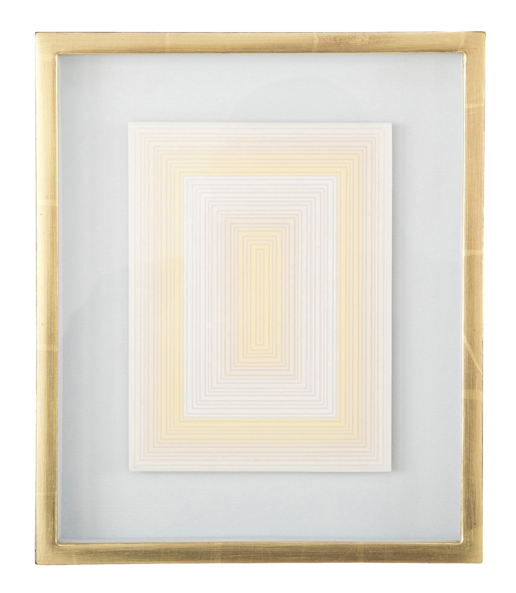 Richard Anuszkiewicz Painting on Perspex