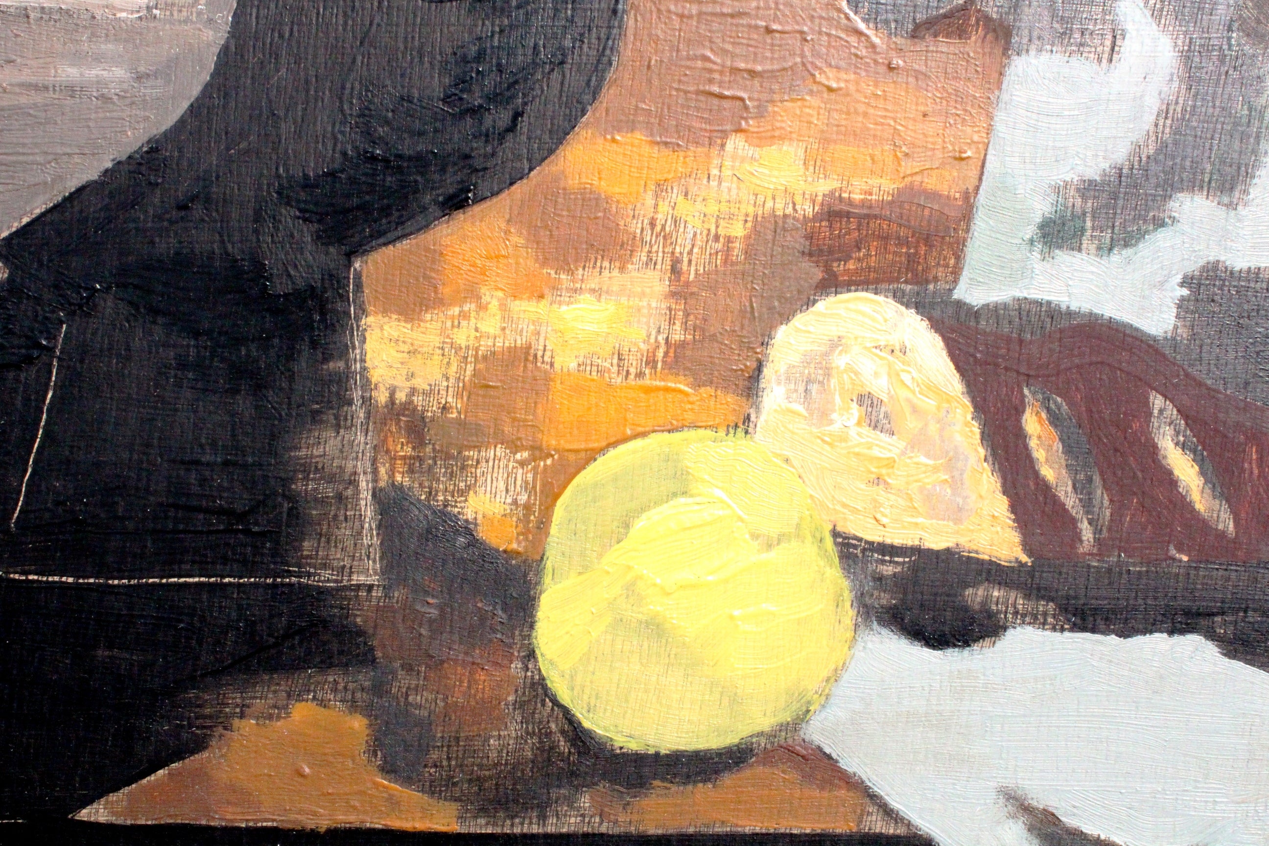 "Nature Morte au Pichet" (Still-life with a Pitcher) by Mathiue Rosianu (French, 1897-1969) Circa 1935