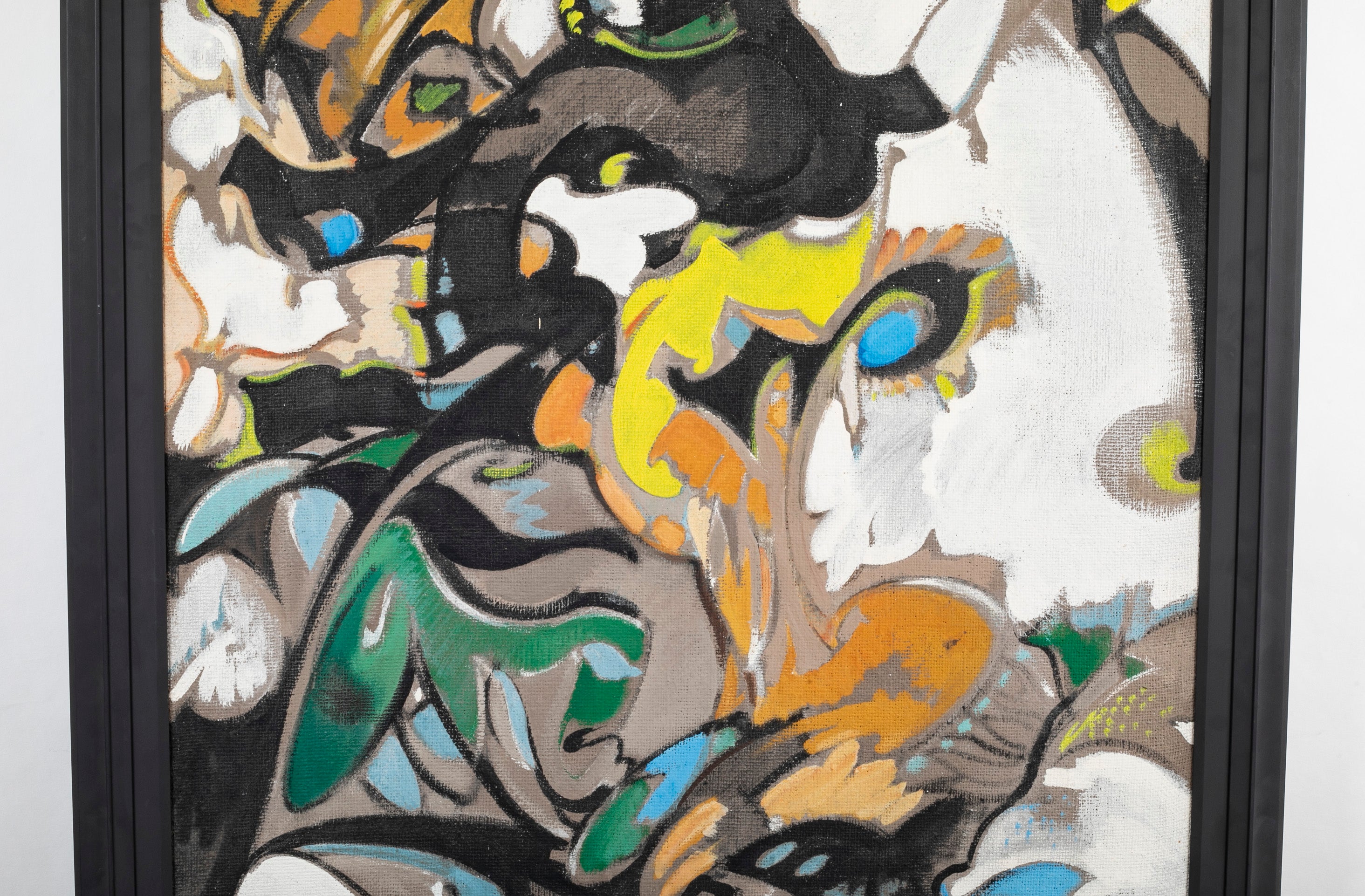 Mid-Century Abstract Painting by American Artist William Littlefield